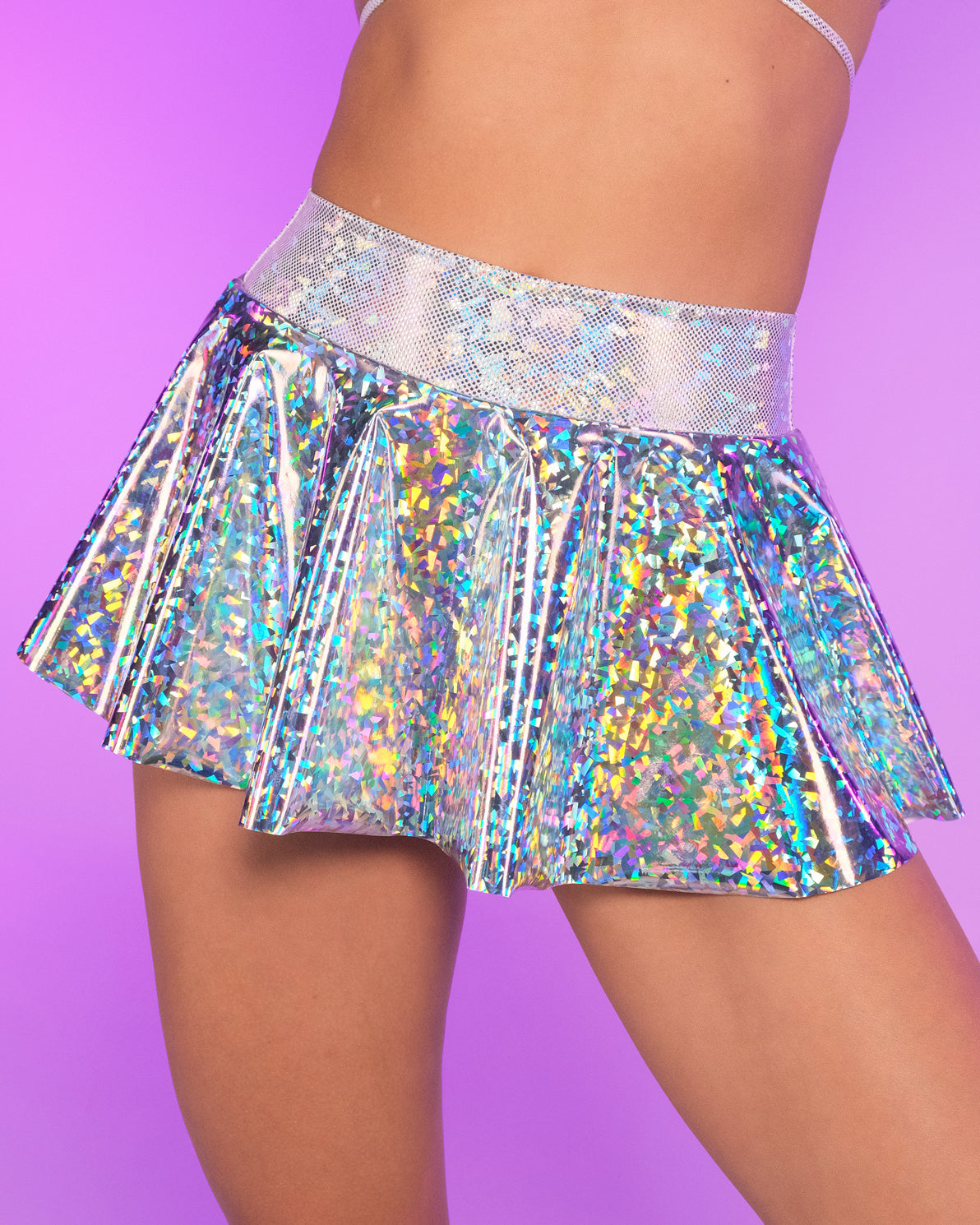 Ice Prism Mini Skirt
