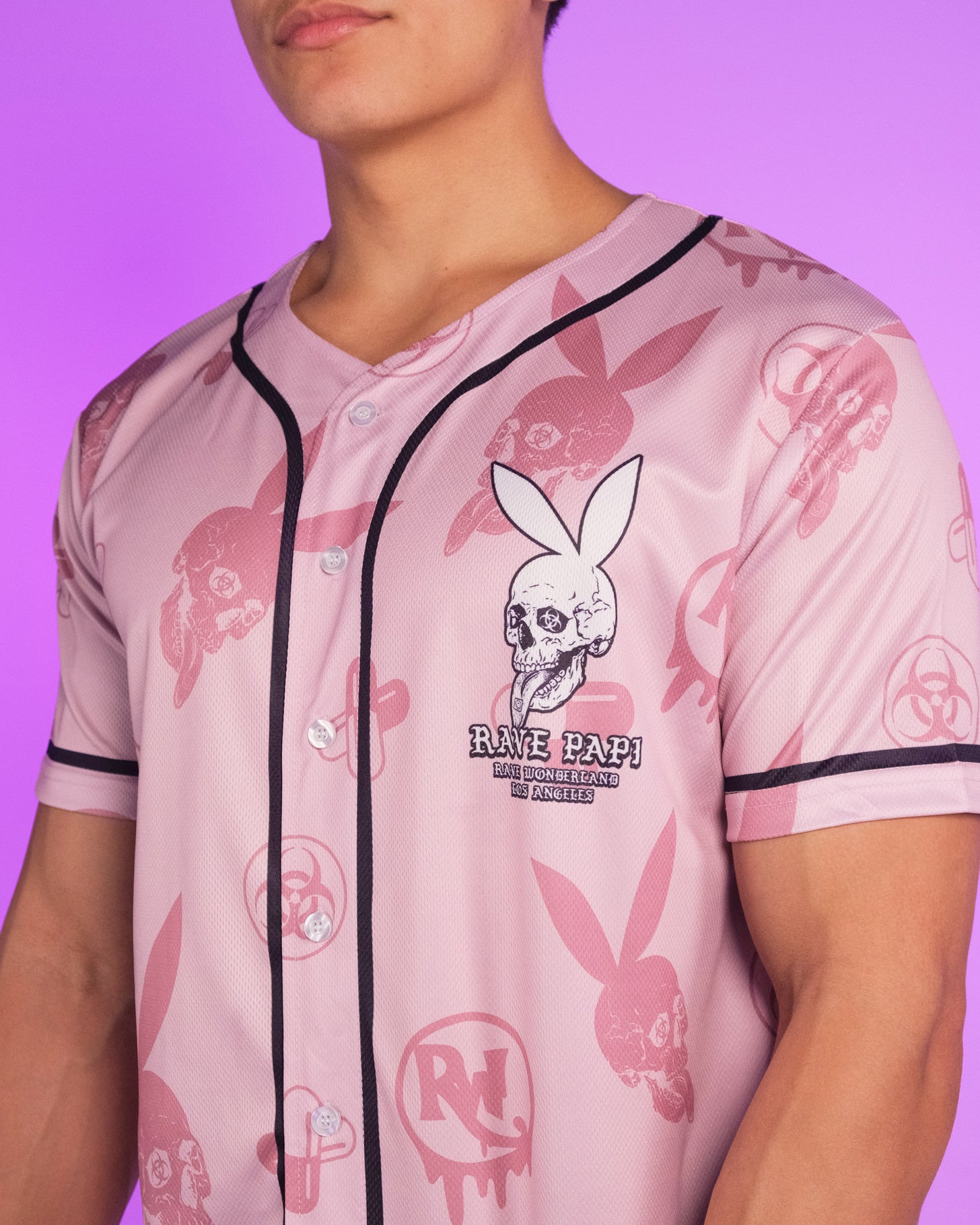 Rave Papi Pink Jersey 3XL Rave Wonderland Outfits Rave Festival Outfits Rave Clothes