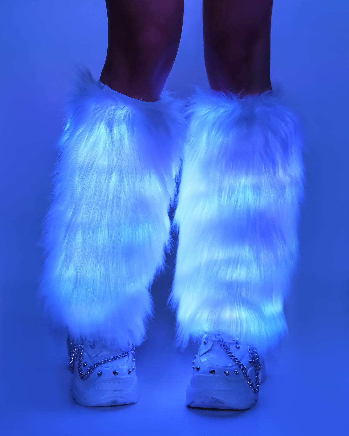Light Up White Fluffies