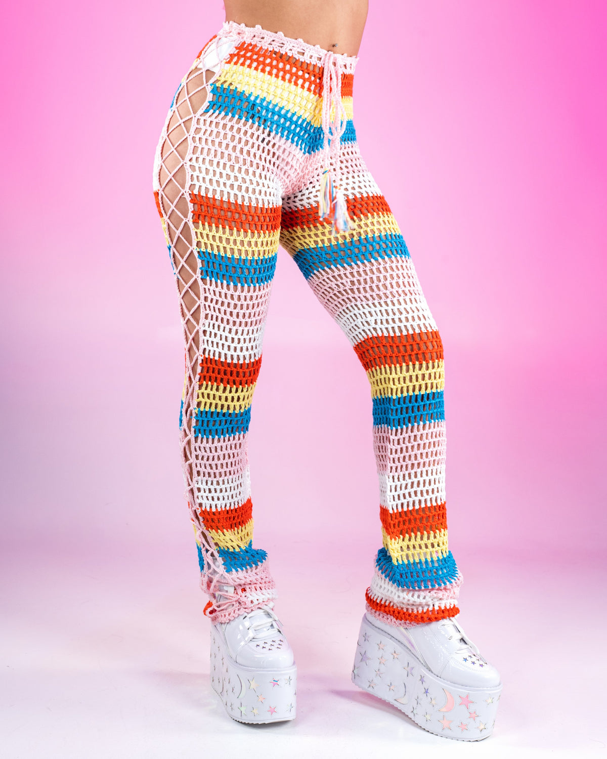 Indio Summer 2pc Crochet Pant Set