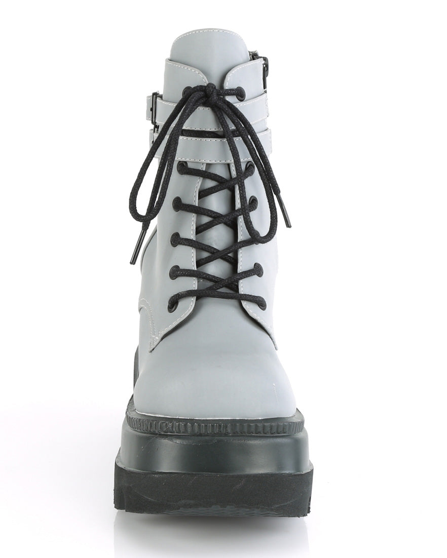 Reflective platform best sale boots