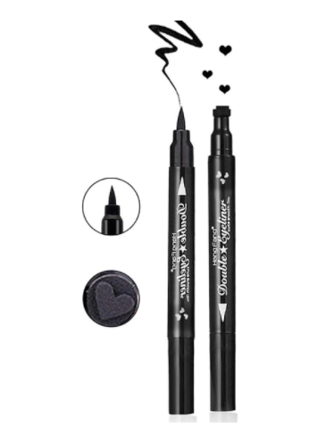 Hearts and Eyeliner Double Sided Waterproof Face Stamp - Rave Wonderland