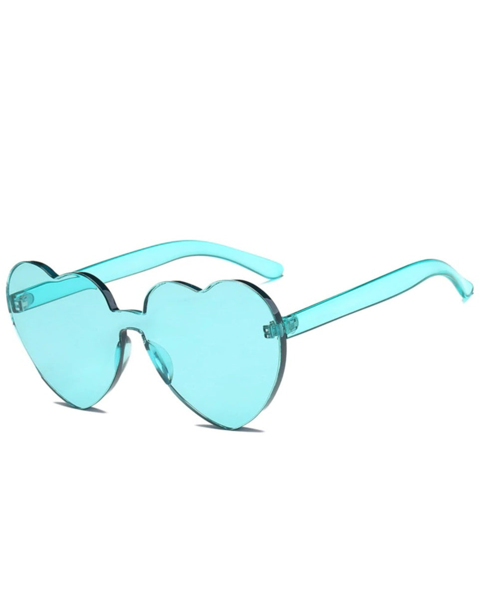 Lolita Heart-Shaped Sunglasses - Rave Wonderland