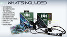GloFX 3-LED Ion Orbit - Rave Wonderland