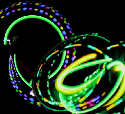 GloFX 10-Light Premier Assorted Glove Set - Rave Wonderland