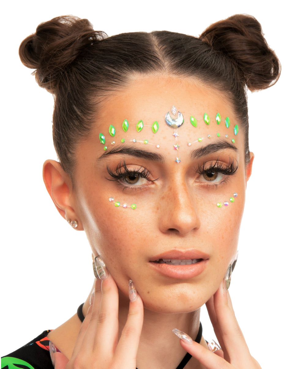 Earth Goddess Face Jewel - Rave Wonderland