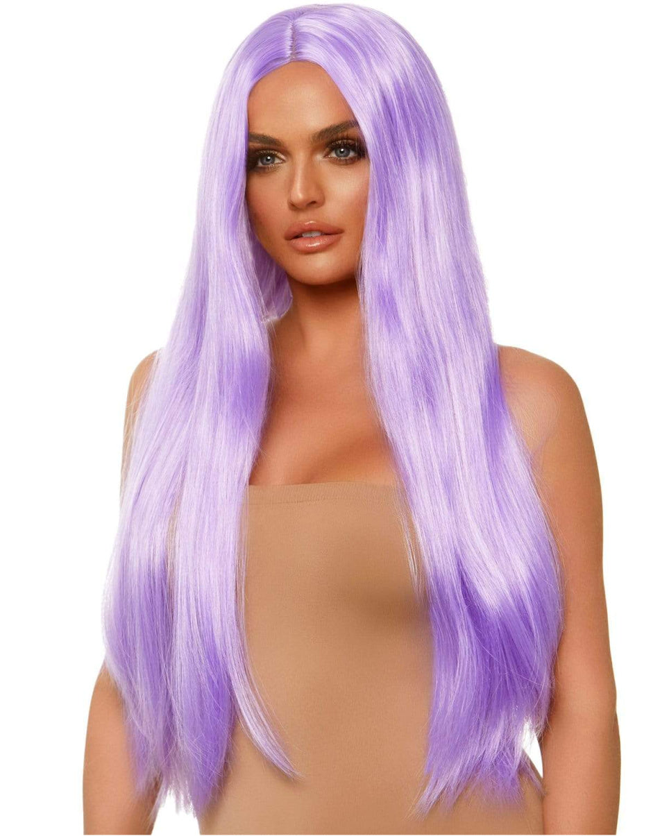 Neon Long Straight Wig - Rave Wonderland