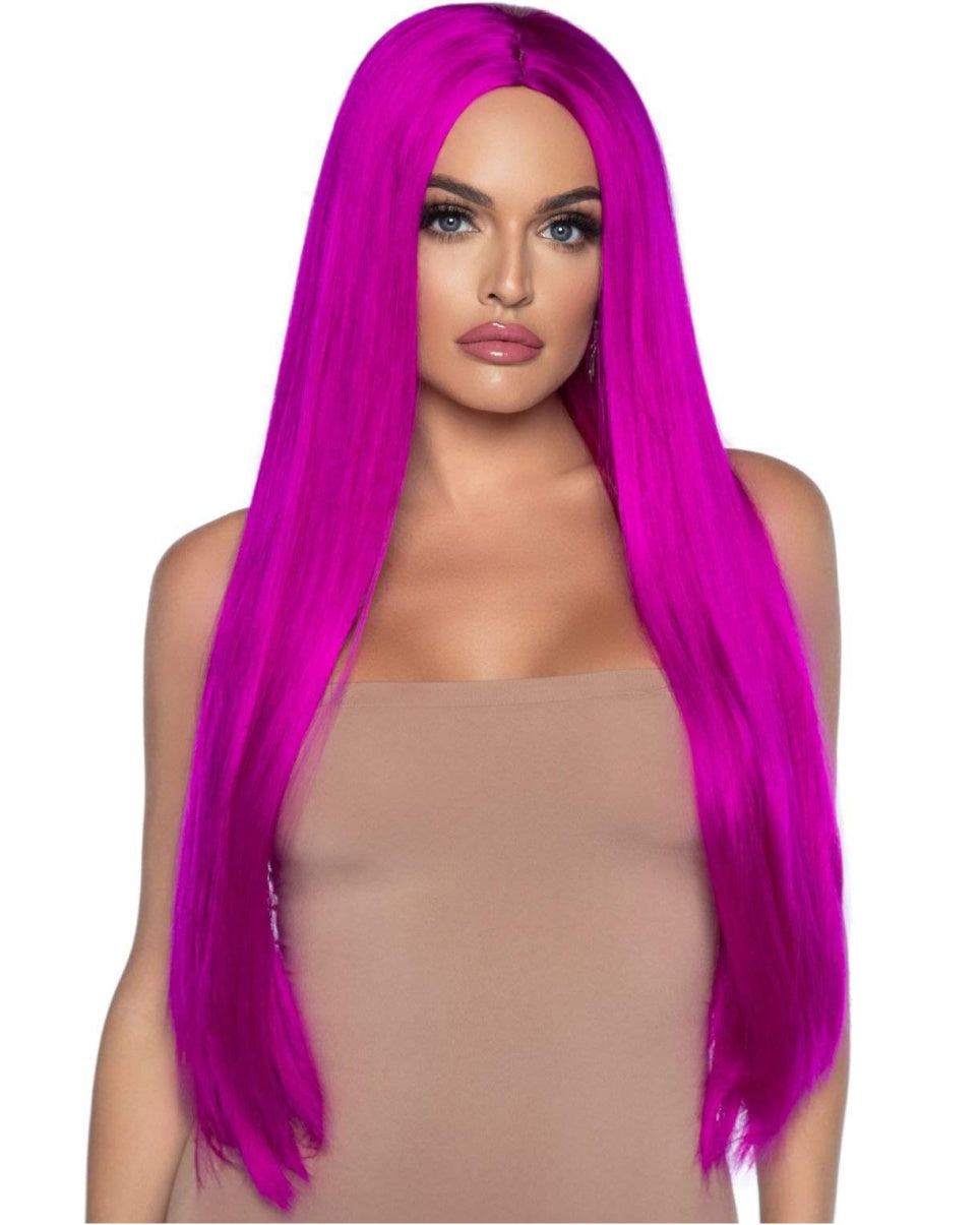 Neon Long Straight Wig - Rave Wonderland