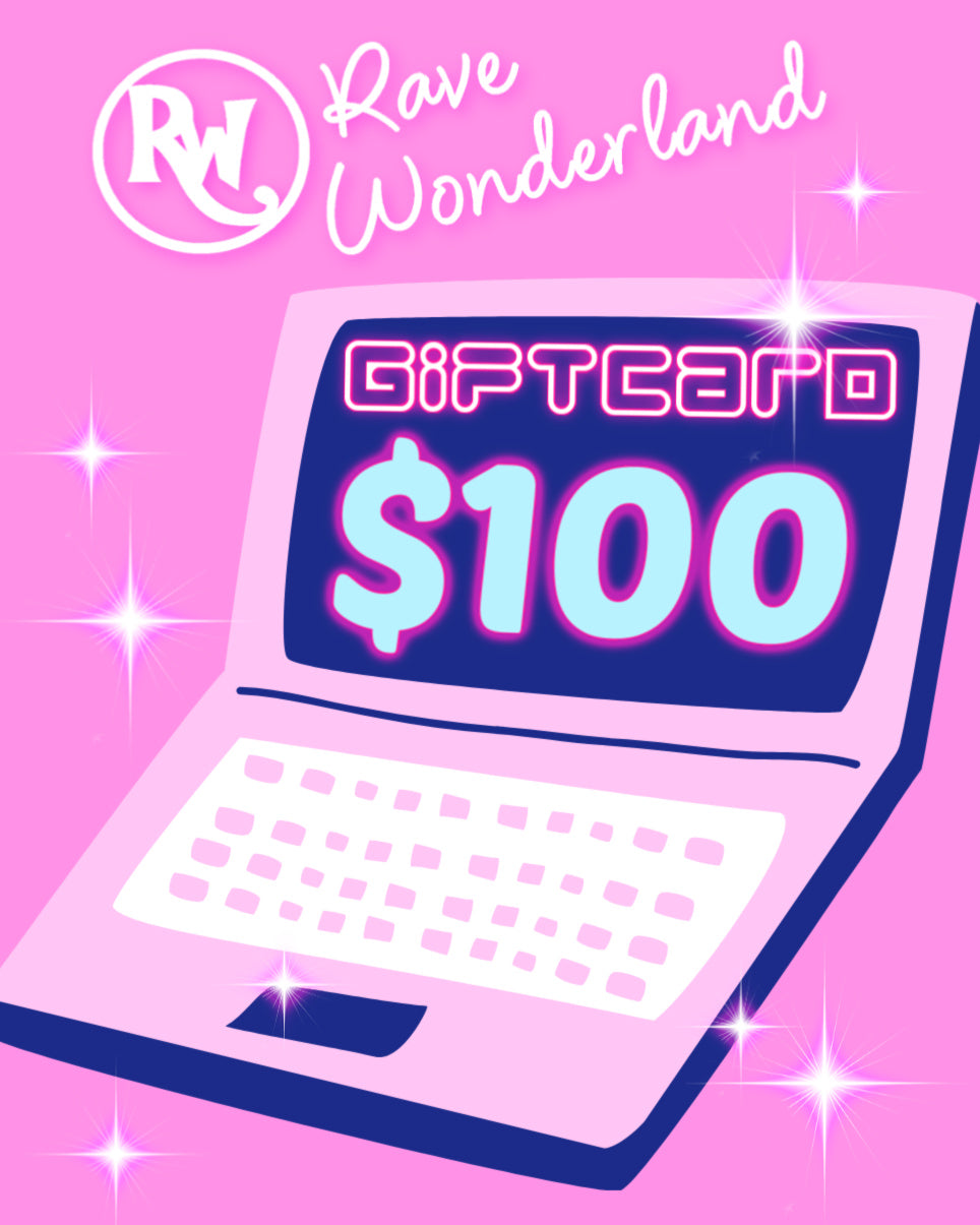 $100 Rave Wonderland E-Gift Card - Rave Wonderland
