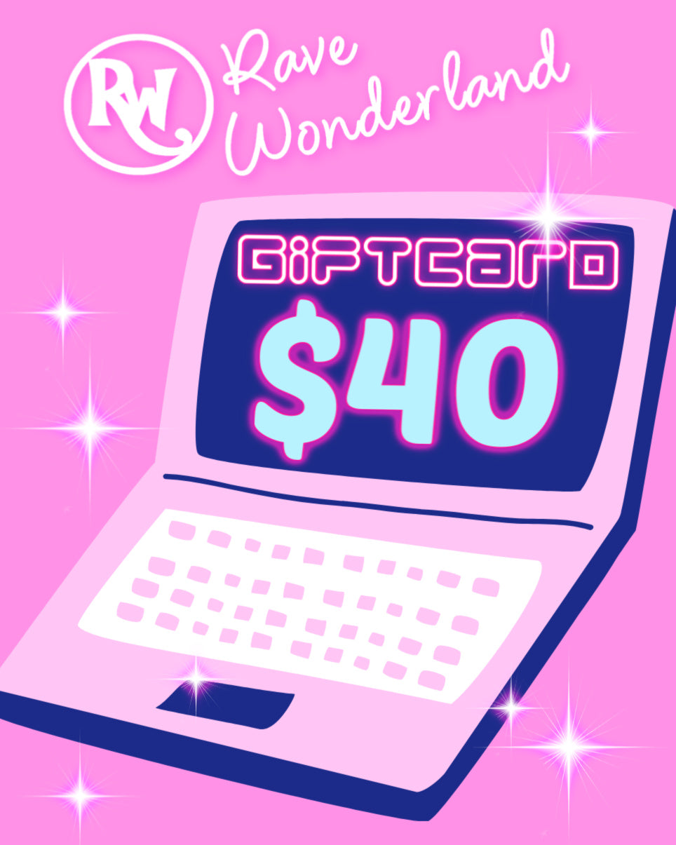 $40 Rave Wonderland E-Gift Card - Rave Wonderland