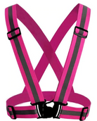 Danger Zone Neon Reflective Buckle Vest - Rave Wonderland