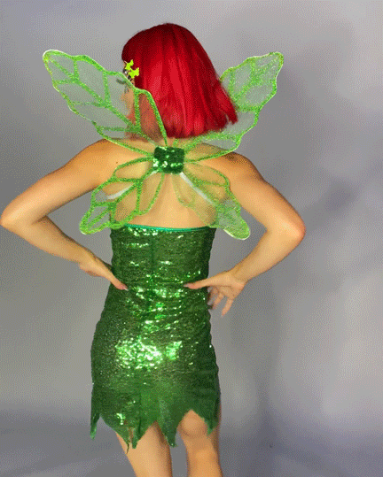 2pc Mischievous Tink Fairy Costume - Rave Wonderland