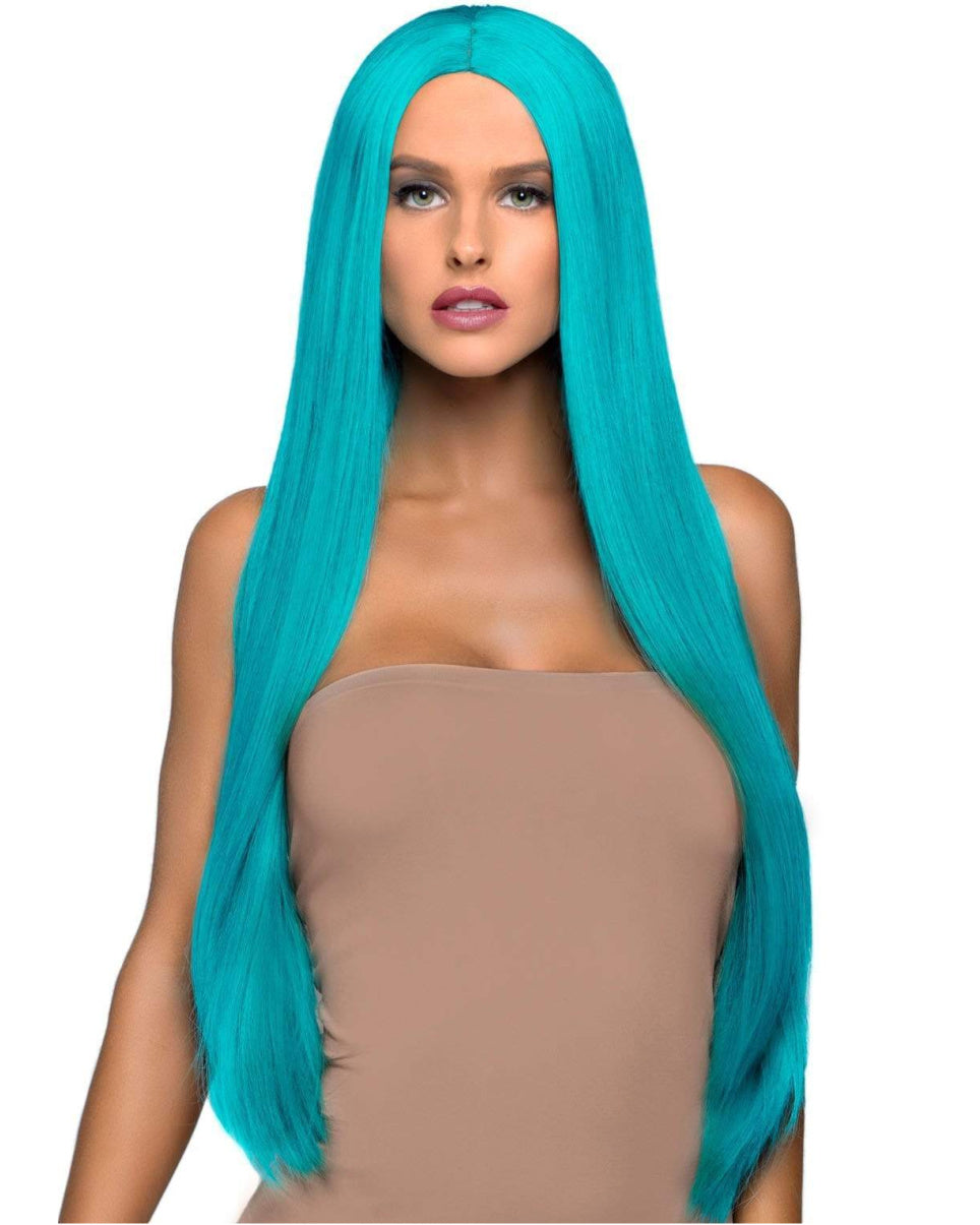 Neon Long Straight Wig - Rave Wonderland